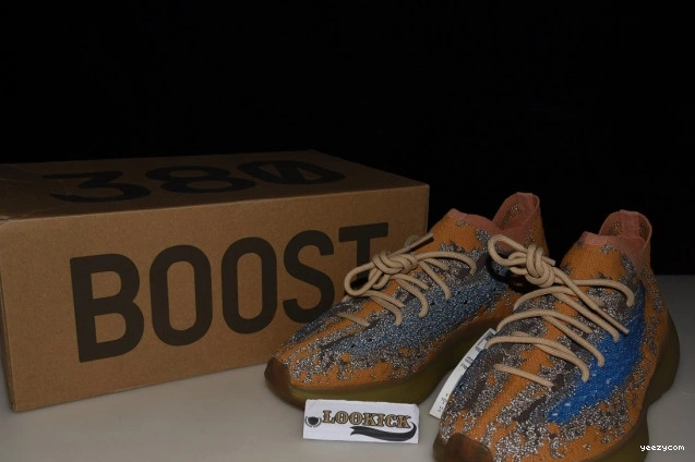REFLECTIVE ADIDAS BOOST 380 OAT YEEZY BLUE FX9847 0729